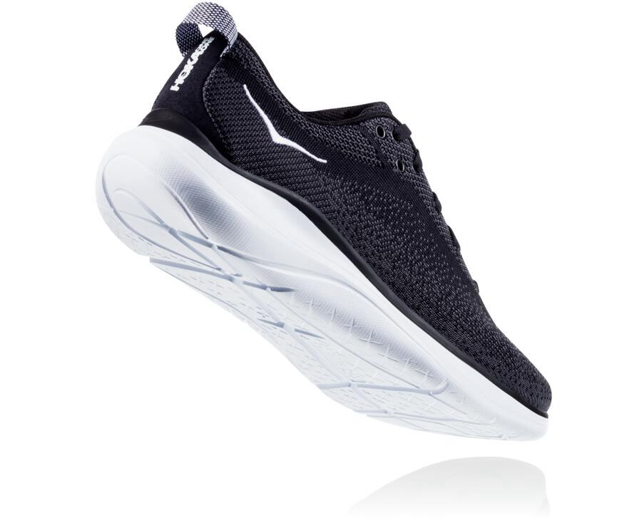 Tenis Hoka One One Feminino Pretas/Branco - Hupana Flow - 549-BYSJFM